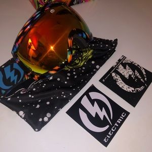 Electric snowboarding goggles worn once or twice!